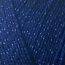 Load image into Gallery viewer, DK Yarn: Navy Glitz, 100g