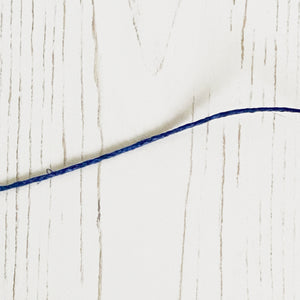 Hemp Cord: Blue, 5 or 10mm, 1mm wide