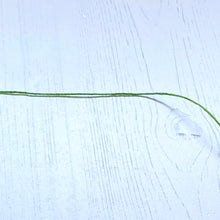 Load image into Gallery viewer, Hemptique 100% Hemp Cord: Lime Green, 5 or 10m, 1mm wide