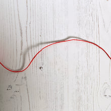 Load image into Gallery viewer, Hemptique 100% Hemp Cord: Red, 5 or 10m, 1mm wide