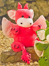 Load image into Gallery viewer, SALE: Knitting Pattern: Dragon in Chunky Yarn