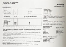 Load image into Gallery viewer, NEW Knitting Pattern: Baby Blanket with Ducks Motif in DK Yarn