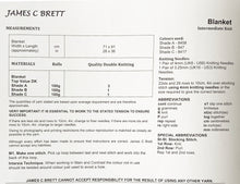 Load image into Gallery viewer, NEW Knitting Pattern: Baby Blanket with Whales Motif in DK Yarn