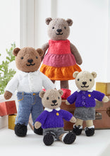 Load image into Gallery viewer, NEW Knitting Pattern Book: My Little Bears Book 1