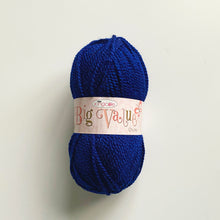 Load image into Gallery viewer, Chunky Yarn: Big Value Chunky in Navy, 100g Ball