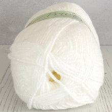 Load image into Gallery viewer, DK Yarn: King Cole Pricewise DK, White, 100g