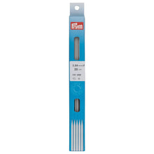 Load image into Gallery viewer, Knitting Needles: 2.5mm, Double Pointed, PRYM, Aluminium, 20cm, Set of 5