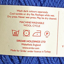 Load image into Gallery viewer, NEW DK Yarn: Sirdar Snuggly, Happy Hippo, Blue, 50g