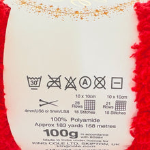 Load image into Gallery viewer, Yarn: Truffle, Red, 100g