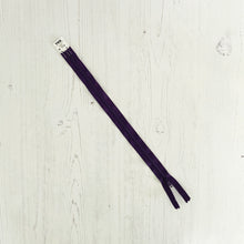 Load image into Gallery viewer, Zip: Purple, 36cm (14in), YKK, Closed End