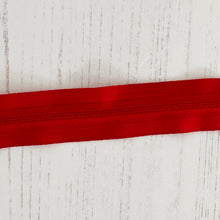 Load image into Gallery viewer, Zip: Red, 36cm (14in), YKK, Closed End
