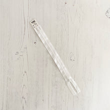 Load image into Gallery viewer, Zip: White, 25cm (10in), YKK, Closed End