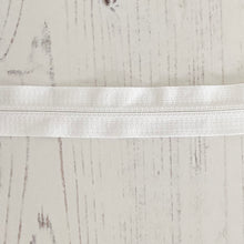 Load image into Gallery viewer, Zip: White, 30cm (12in), YKK, Closed End
