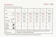 Load image into Gallery viewer, Crochet Pattern: Sultan Stitch Vest in 4 Ply Yarn