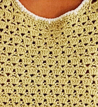 Load image into Gallery viewer, Crochet Pattern: Sultan Stitch Vest in 4 Ply Yarn
