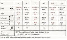 Load image into Gallery viewer, Crochet Pattern: Boat Neck Tunic in 4 Ply Yarn