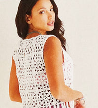 Load image into Gallery viewer, Crochet Pattern: Fringe Benefits Vest