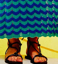 Load image into Gallery viewer, Knitting Pattern: Mic Drop Maxi and Crop Top