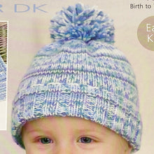Load image into Gallery viewer, SALE: Knitting Pattern: Sweater, Hat and Blanket for Babies and Children 0 to 7 years