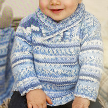 Load image into Gallery viewer, SALE: Knitting Pattern: Sweater, Hat and Blanket for Babies and Children 0 to 7 years