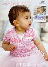 Load image into Gallery viewer, Knitting Pattern: Ballet Cardigans for Babies and Children 0 to 7 years
