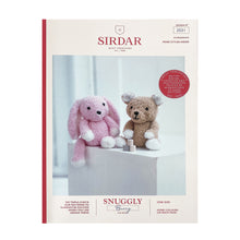 Load image into Gallery viewer, SALE: Knitting Pattern: Sirdar Bunny and Bear