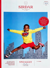 Load image into Gallery viewer, NEW Knitting Pattern: Sirdar Super POWer Sweater in DK Yarn for Kids Ages 3-7