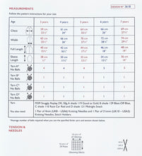 Load image into Gallery viewer, NEW Knitting Pattern: Sirdar Super POWer Sweater in DK Yarn for Kids Ages 3-7