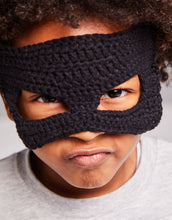 Load image into Gallery viewer, SALE: Crochet Pattern: Sirdar Superhero Alter Ego Masks in DK Yarn for Kids 3-7