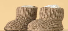 Load image into Gallery viewer, Knitting Pattern: Hug Slippers in DK Yarn for Ages 1 to Adult