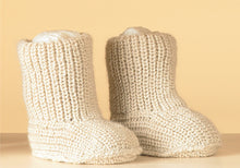 Load image into Gallery viewer, Knitting Pattern: Hug Slippers in DK Yarn for Ages 1 to Adult
