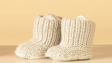 Load image into Gallery viewer, Knitting Pattern: Hug Slippers in DK Yarn for Ages 1 to Adult