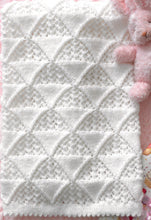 Load image into Gallery viewer, NEW Knitting Pattern: Baby Blankets in DK Yarn
