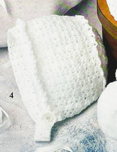 Load image into Gallery viewer, SALE: Knitting and Crochet Pattern: Baby Hats and Bonnets
