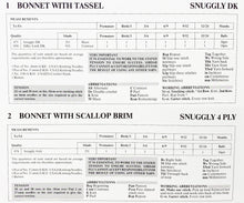 Load image into Gallery viewer, SALE: Knitting and Crochet Pattern: Baby Hats and Bonnets