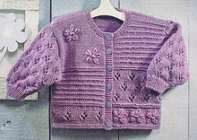 Load image into Gallery viewer, Knitting Pattern: Patchwork Cardigans in Sizes 0-6 Years