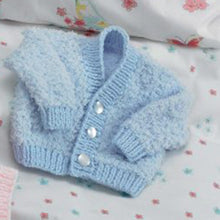 Load image into Gallery viewer, SALE: Knitting Pattern: Baby Cardigans and Baby Waistcoats for 0-24 Months