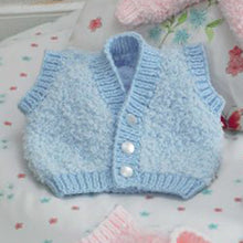 Load image into Gallery viewer, SALE: Knitting Pattern: Baby Cardigans and Baby Waistcoats for 0-24 Months