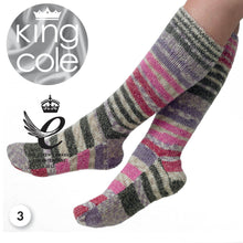 Load image into Gallery viewer, Knitting Pattern: Socks in DK Yarn for 4 Years to Adult