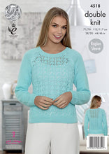 Load image into Gallery viewer, Knitting Pattern: Ladies Summer Sweaters in Cotton DK Yarn