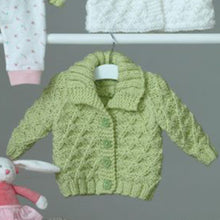 Load image into Gallery viewer, Knitting Pattern: Baby Hoodie, Jacket and Matinee Coat for Newborn to 2 Years