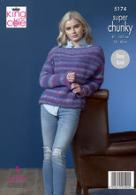 Load image into Gallery viewer, Knitting Pattern: Ladies Jumpers in Super Chunky Yarn
