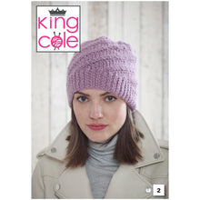 Load image into Gallery viewer, Knitting Pattern: Ladies Hats in Chunky Yarn