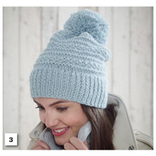 Load image into Gallery viewer, Knitting Pattern: Ladies Hats in Chunky Yarn