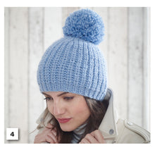 Load image into Gallery viewer, Knitting Pattern: Ladies Hats in Chunky Yarn