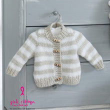 Load image into Gallery viewer, Knitting Pattern: Baby Cardigans and Baby Waistcoats for 0-2 Years