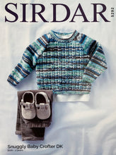 Load image into Gallery viewer, Knitting Pattern: Baby Sweater for 0-2 Years