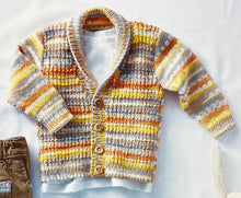 Load image into Gallery viewer, SALE: Knitting Pattern: Baby Cardigan for 0-2 Years