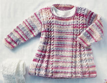 Load image into Gallery viewer, SALE: Knitting Pattern: Baby Tunic for 0-2 Years