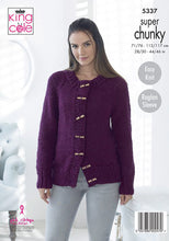 Load image into Gallery viewer, Knitting Pattern: Super Chunky Sweater and Cardigan